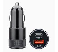 Cargador de coche 2026 nuevo cañón pequeño de acero cabezal de conversión de encendedor de cigarrillos de coche protocolo completo 120W_M