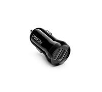 Cargador de coche 2x USB 24W 4.8A negro