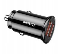 Baseus Cargador Rápido para Coche USB-A | 2 x 30W