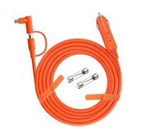 Cargador de coche a CC 8 mm DC7909+8020 cable de carga para coche 14 AWG 2 m compatible con Jackery Explorer 3000/2000/1000/600/300 Power Station