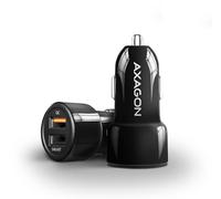Cargador de coche AXAGON PWC-QC5, 1x USB-A QC 3.0 + 1x USB-A SmartCharge, 31,5 W