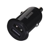 Cargador de coche - Baseus - CCALLP-01 - 4.8A - Doble USB - Negro