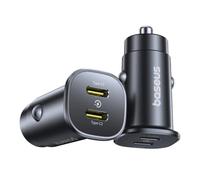 Cargador de Coche Baseus GoTrip USB-C 30W Negro