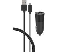 Cargador de coche Bigben CACCBLMIC2.1AB 2.4A 1 puerto USB 1,2 m negro