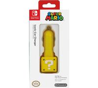 Cargador de coche Bloque de preguntas de Super Mario para Nintendo Switch