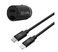 Celly CCMINILIGHT Cargador de coche para móvil