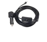 Cargador de coche con pantalla digital para Starlink Mini 5M Cable 12V/24V Adaptador de corriente de vehículo Monitoreo de voltaje en tiempo real para smartphones, tabletas, cámaras de salpicadero