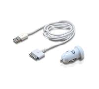 Cargador de Coche Conceptronic CUSBCAR2ASET 2 Puertos USB 5V Blanco