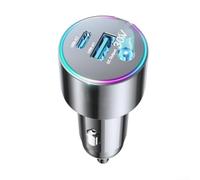 Cargador de coche de 20 V 2 A con .0 y tipo C para, cable de impulso de 12-24 V a 20 V, IP67 impermeable, carga rápida (QC 3.0)