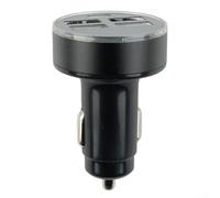 Cargador de coche de 4 puertos de 150 W con QC3 0 para opciones de carga rápida para todos tus dispositivos