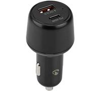 Cargador de Coche Doble USB (1x USB-A + 1x USB-C) 65W - NEDIS