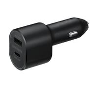 Cargador de coche dual 60W Samsung EP-L5300 original + cable USB-C/USB-C negro