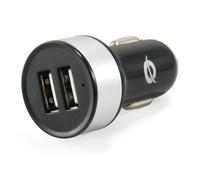 Cargador de Coche Dual USB Conceptronic CUSBCAR2A 2.1A Plata