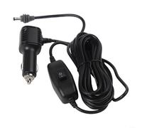 Cargador de coche Ethernet 3 en 1 con pantalla digital, USB C PD de 20 W y USB A QC 18 W para conexión de vehículo Starlink Mini Antena (16.4 pies)