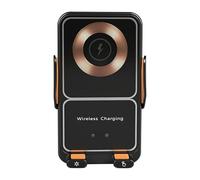 Cargador De Coche Inalámbrico | Soporte Para Teléfono Móvil De Carga Rápida De 15 W Para Coche | Giratorio 360° Para Salpicadero Y Ventilación Chargeur Induction Voiture | Porta Teléfono Auto | Cargad