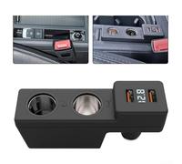 Cargador de coche para Golf 7/7.5, adaptador de carga rápida USB de generación para teléfonos inteligentes, tabletas, dispositivos en el coche (2 USB)