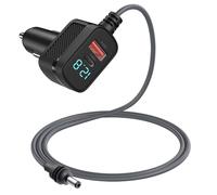 Cargador de coche para mini cable de alimentación, adaptador de 12 V a 48 V de 5 metros
