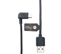 Cargador de coche para Tomtom - Cable micro USB en ángulo recto 3 m - Cable USB de carga y sincronización de datos en coche - TomTom GO, GO Live, Start, Via Live y todos los dispositivos micro USB