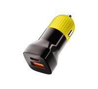 Cargador de coche rápido - 50W Carga Rápida Multi Puerto,Cargador de Vehículo USB C Adaptador Enchuf,Para Teléfono Tablet Auricular SUV RV Camión Sedan Furgoneta Viajar