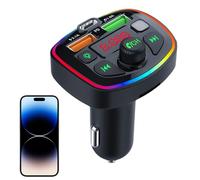 Cargador de coche, Super Fast Type C, LED Ambient Light Design Port Usb Power Adapter, for Phone Tablet Gps Devices Quick Charge Auto Car Travel Power Accessory 2.83x1.65x1.38 inches