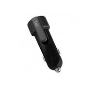 Cargador de coche - TNB - Cargador de emergencia - 2 puertos USB 2,4A - Cortador de cinturón - Rompevidrios