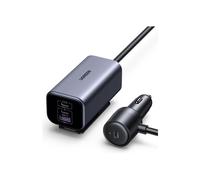 Cargador de coche UGREEN GaN 150W 4 puertos 12-24V