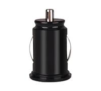 Cargador de Coche USB Dual 5 A, Carga rápida, 2 Puertos, 12-24 V, Toma mechero, Adaptador USB-C para teléfono(2013 XL 1200V)