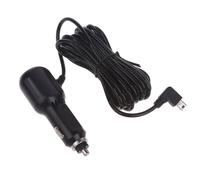 Cargador de coche USB/Mini USB de 3 puertos con carga rápida para navegadores, cámaras, tabletas y teléfonos móviles. Cable de 350 cm.