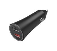 Xiaomi Mi 37W Dual-Port Car Charger Universal Negro Encendedor de cigarrillos Auto