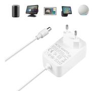 Cargador de corriente 30 W compatible con Echo Show 8/10/15 Echo 3e/4ª Generación Echo Plus 2ª Gén Alimentación 18 V 1,67 A Cable de 1,5 m Protección contra sobretensión, sobrecalentamiento y