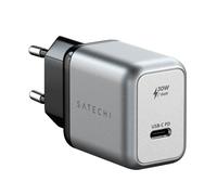 SATECHI Cargador USB-C PD de Pared 30W - Soporta Power Delivery - Compatible con iPad Air M1 2022, iPad Pro M1, Todos los Modelos de la Serie iPhone 16/15/14 y demás dispostivos (UE)