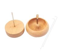 Cargador de cuentas Spinner para cuentas - Porta perlas de madera - Balanzas de bricolaje -da -te que dispositivo para cuentas de semillas artesanales, hilos de perlas de madera.