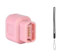 Cargador de desviador trasero electrónico para Shi-mano DI2, EC300 a adaptador tipo C, convertidor de 4 pines a USB-C para desviadores DI2 de 12 velocidades (rosa para adaptador de carga Shimano)
