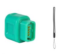 Cargador de desviador trasero electrónico para Shi-mano DI2, EC300 a adaptador tipo C, convertidor de 4 pines a USB-C para desviadores DI2 de 12 velocidades (verde para adaptador de carga Shimano)