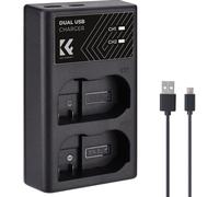 Cargador de doble batería K&F Concept EN-EL15 USB-C