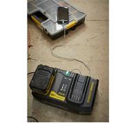 Cargador doble STANLEY FatMax SFMCB24