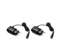 Cargador De Enchufe UE 15V 5,4W HQ8505, Cargador De Cuchillas De Afeitar, Compatible Con Philips, Afeitadora Series1000 3000 5000 7000 9000 HQ7100 HQ7120 RQ360 RQ1150 Portátil(2pcs)