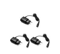 Cargador De Enchufe UE 15V 5,4W HQ8505, Cargador De Cuchillas De Afeitar, Compatible Con Philips, Afeitadora Series1000 3000 5000 7000 9000 HQ7100 HQ7120 RQ360 RQ1150 Portátil(3pcs)
