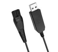 Cargador de energía for afeitadora eléctrica, Compatible con Philips, Series 3000 5000 6000 7000 9000 MG5950 7750 Cable de carga USB for afeitadora portátil de 15V y 1m