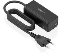 Cargador de escritorio GaN de 100 W 3 puertos USB-C y 1 puerto USB-A (negro) - AISENS