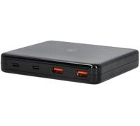 Cargador de escritorio universal GaN 65W 2x USB-A + 2x USB-C (Negro) - NEDIS
