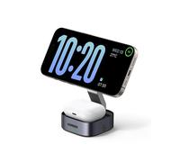 Cargador de Inducción - UGREEN - MagFlow - 15W - Compatible con MagSafe - Plegable 2 en 1