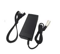 Cargador De Iones De Litio De 36V, Cargador De Batería De Litio De 42V2A, For Ciclomotor De 36V, con Enchufe/Conector XLR (Dock Add UK Adapter)