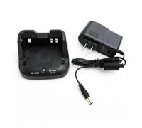 Cargador de Iones de Litio for Walkie Talklie, Compatible con ICOM, | BC-193 Cargador de escritorio rápido for radio ICV8E V80 S70 F3002 F4003 F3101D F4001 T70A BP-265(BC193 US Charger)