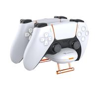 Cargador de Mando PS5, Estación de Carga compacta con Cable USB-c para Mando Dualsense