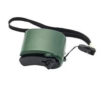 Cargador de Manivela para Exteriores, Banco del Poder del Cargador de La Mano, Voltaje de Salida 5V, Equipo para Acampar Al Aire Libre, Hank Portátil, Carga de Dinamo Móvil
