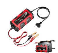 Cargador de mantenimiento de batería para coche, carga automática de 6 V/12 V y mantenimiento - Cargador de mantenimiento para batería de camping-Car | Para cortacésped, , autocaravana, camión