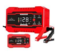 Cargador de mantenimiento para baterías de vehículo 12 V 6 A automático | Equipo De Mantenimiento Para Coches SUV Motocicletas Triciclos Con Carga Inteligente