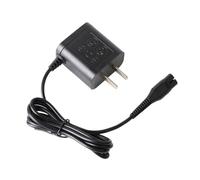 Cargador De Maquinilla De Afeitar A00390 4,3 V 70 MA Cargador Adaptador De Corriente CA Compatible Con Afeitadora Eléctrica Philips BT405/16 BT3206/14 QT4005 MG3710 MG3711 S300 S301 BG2030(US Plug)