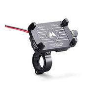 Cargador de mobiles para Motos-Aluminio, Puerto de Carga USB. Ideal para Viajes Largos-MH-Pro USB